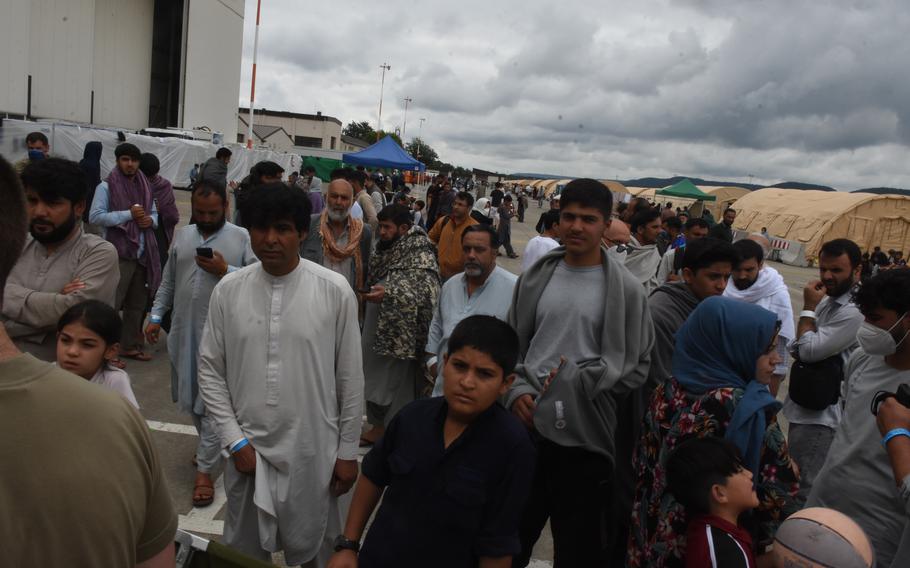 Ramstein Air Base in Germany prepares to house Afghanistan evacuees