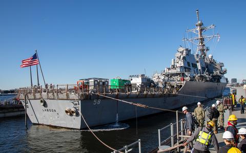 Hangman’s nooses found aboard Navy destroyer in Virginia | Stars and ...