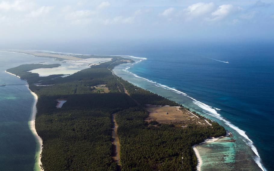 The Cocos Islands, an Australian territory in the Indian Ocean, lie near the Strait of Malacca, a bottleneck for Chinese oil imports.