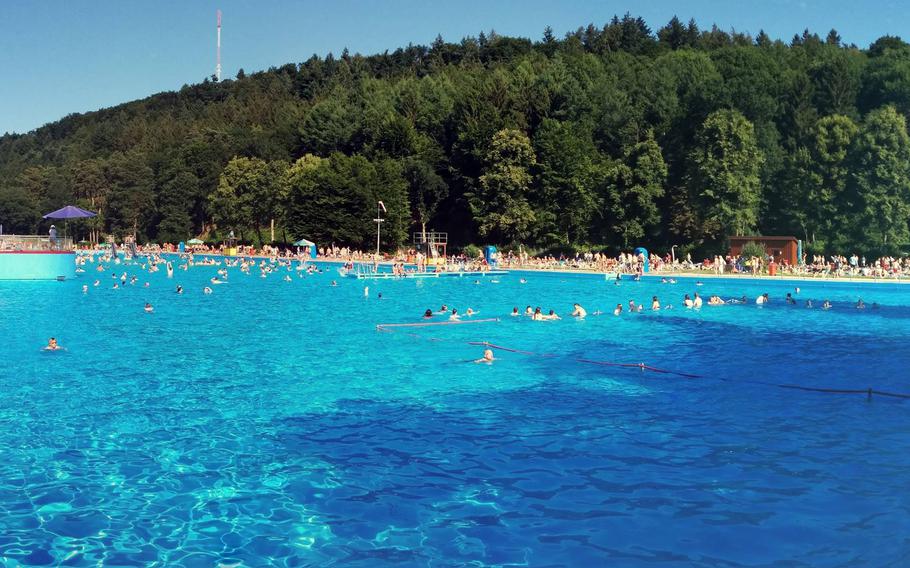 The swimming season opening at historic Waschmühle pool will be delayed until at least June 8, Kaiserslautern city officials said Tuesday.