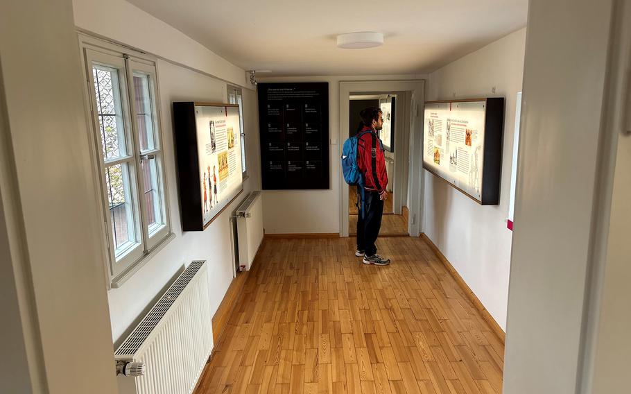 The Henkerhaus Museum in Nuremberg, Germany, seen here on July 7, 2024, features historical displays housed in the building where the city's executioners lived in centuries past.