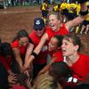 HED: Victorious cheers, 2004

Heidelberg, Germany, Aug. 22, 2004: Kaiserslautern celebrates their 9-8 victory over Heidelberg in the final game of the women's Army Europe community-level softball championships in Heidelberg, Germany.

Check out Stars and Stripes' sports section and stay on top of all DODEA sports! https://www.stripes.com/sports/

META TAGS: prep sport; sports; softball; DODEA; DODDS; 