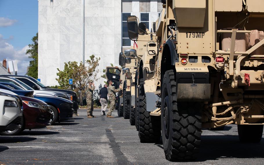 The Georgia National Guard has mobilized to provide response and recovery support to areas in the state impacted by Hurricane Helene. 