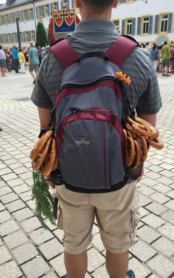 Plenty of pretzels at the Speyer Bretzelfest