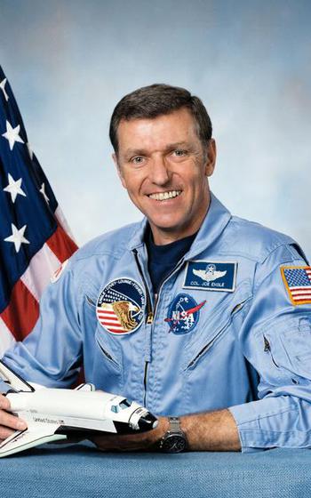 Joe Engle was the youngest pilot to qualify for his astronaut wings, NASA said.