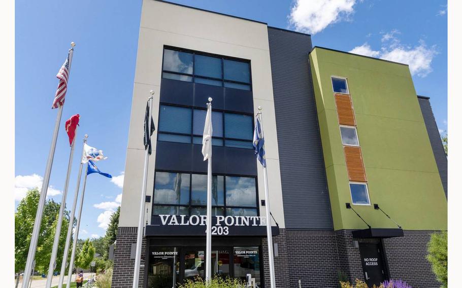Valor Pointe is located along State Street in Boise.
