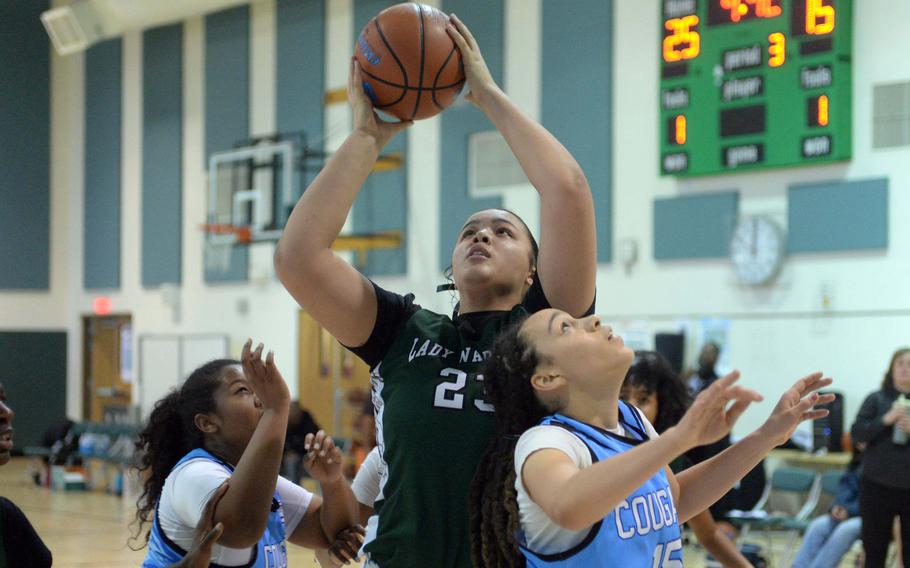 Daegu senior Jasmine Harvey played volleyball, basketball and softball for the Warriors.