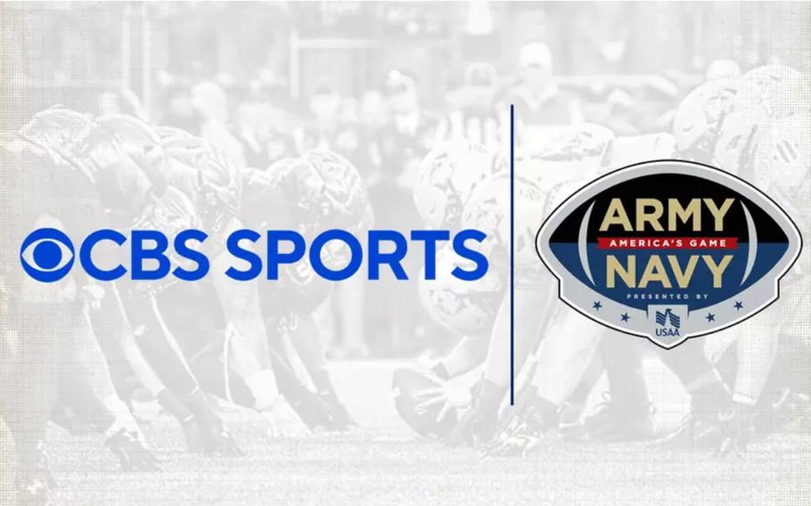 CBS Sports and Army-Navy game logo