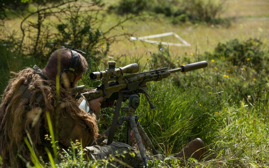 Soldiers from 14 countries compete in Army sniper competition in