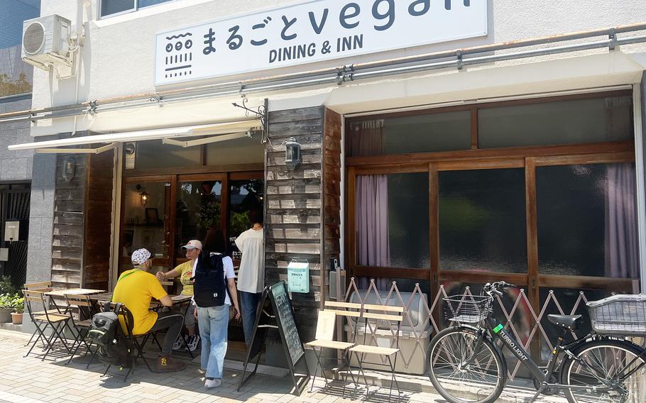 Marugoto Vegan Dining Asakusa in Tokyo, Wednesday, June 5, 2024. 