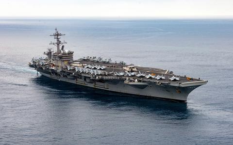 USS Carl Vinson strike group is first to deploy with F-35C stealth ...