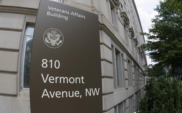 The Department of Veterans Affairs headquarters in Washington.