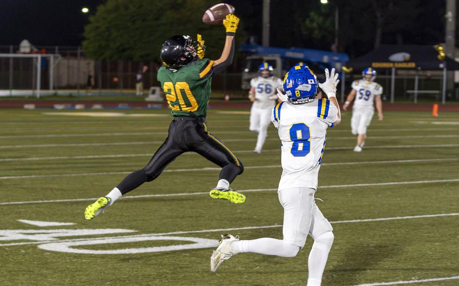 Robert D. Edgren tops Yokota in football.