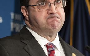 Secretary of Veterans Affairs Robert Wilkie at the National Press Club in Washington, D.C., in November, 2019.