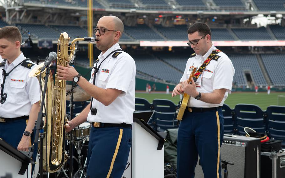 Washington Nationals pay tribute to soldiers with US Army Day