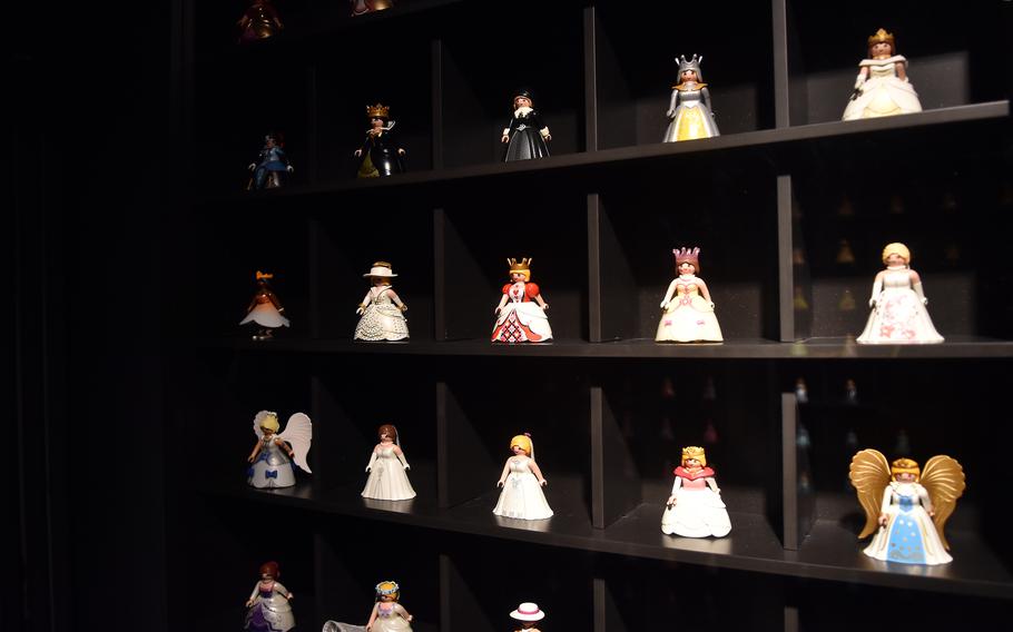 This Playmobil display at the Historical Museum of the Pfalz in Speyer, Germany, includes every figure with a hoop skirt that was ever created for the German line of toys. An interactive exhibition celebrating the 50th anniversary of Playmobil can be seen at the museum through Sept. 15.