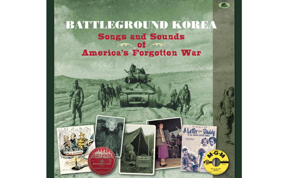 The cover of “Battleground Korea: Songs and Sounds of America’s Forgotten War” by Hugo Keesing with Bill Geerhart.