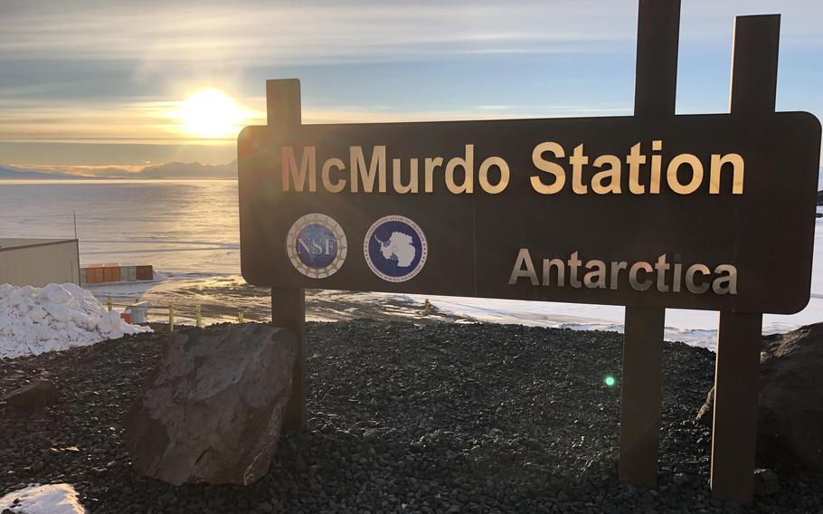 McMurdo Station is the largest U.S. research base on Antarctica’s vast ice sheet.