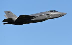 An F-35 Lightning II takes off from Spangdahlem Air Base, Germany, in 2023. Lockheed Martin has agreed to pay $29.74 million to settle allegations of defective pricing on contracts for F-35 military aircraft, the Justice Department said on Feb. 6, 2025.