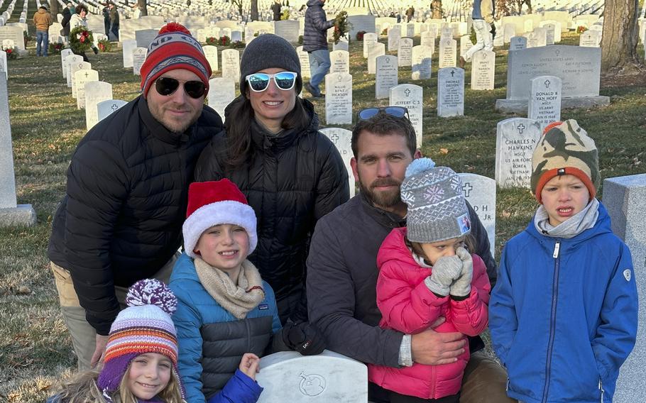 Wreaths Across America at Arlington National Cemetery, Dec. 14, 2024.