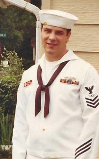 Navy veteran John Colage