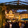 One section of the Christmas market in Esslingen, Germany, is devoted to medieval food, drink and merchandise.