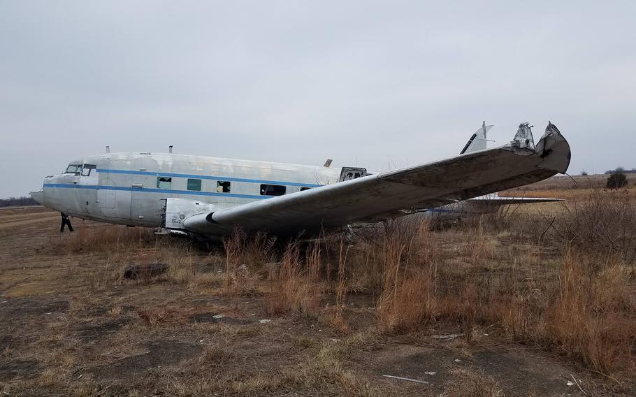 One of the airplanes that was sitting on an airfield in Rolla, Mo., the Ada Red, flew in several operations during World War II, including D-Day and Operation Market Garden. Gino Lucci bought Ada Red in 2020, a year after buying another plane that was in the field and transforming it into a motor home.