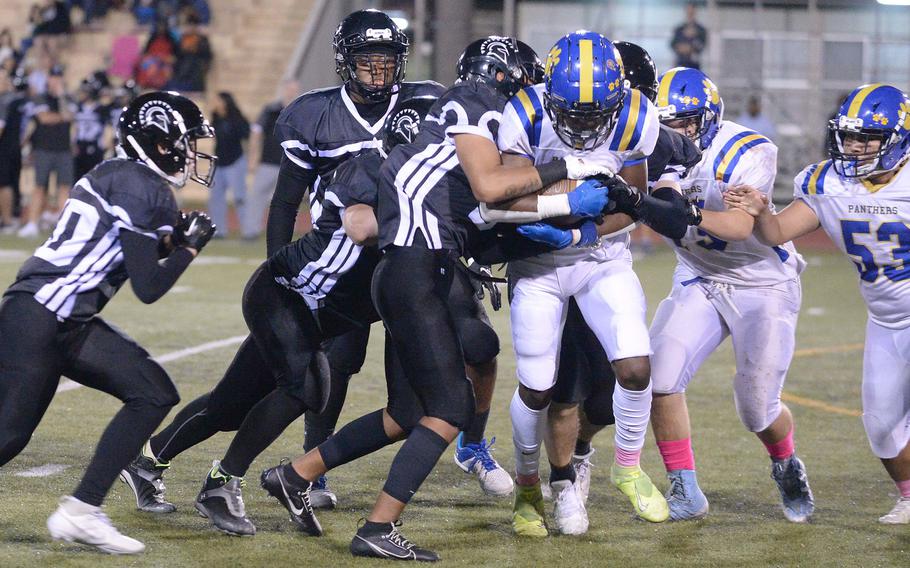 A.J. Webster and Yokota's offense was held in check by a stingy Zama defense.