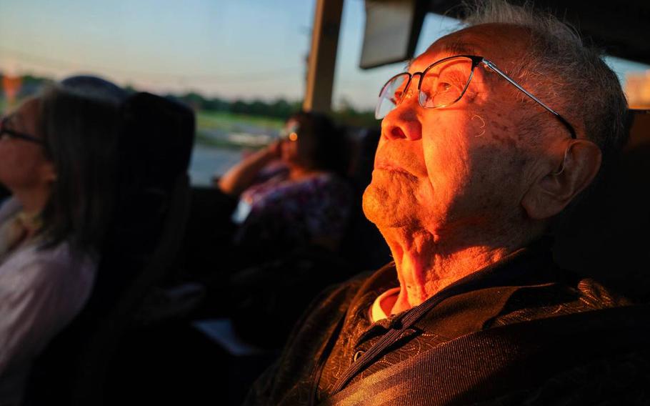 Mits Yamamoto, 98, of Sacramento, Calif., reflects on June 6 about the three years he spent at the World War II Jerome incarceration camp during a pilgrimage to its location in Arkansas. The camp held more than 8,000 Japanese Americans from Oct. 6, 1942, until June 30, 1944. it was the last American incarceration camp to open and the first to close.