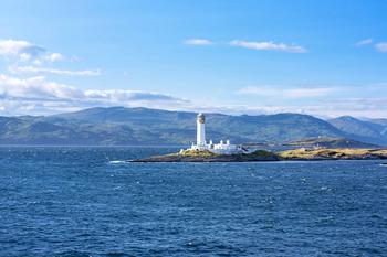 Lighthouse near Oban, Scotland