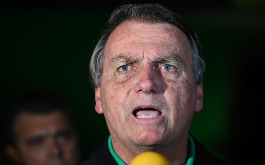 Former Brazilian President Jair Bolsonaro.