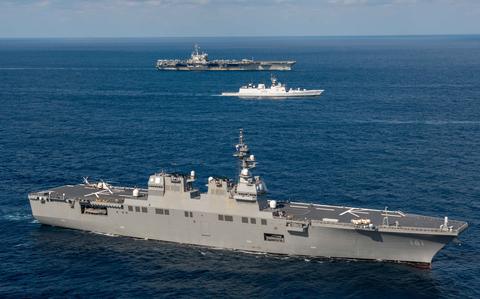 Quad nations conclude four-day naval drills off Japan | Stars and Stripes