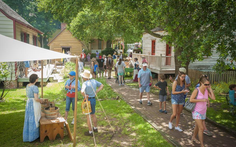 Experience Historic Village in historic downtown Pensacola, Fla. Eighteen of its 28 buildings, dating from 1752 to 1821, are open to the public. It was Pensacola, not St. Augustine, that was first discovered by European explorers. 