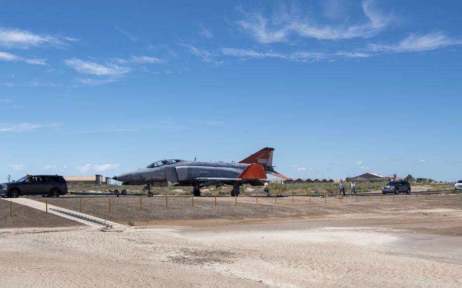 An F-4 Phantom II fighter jet