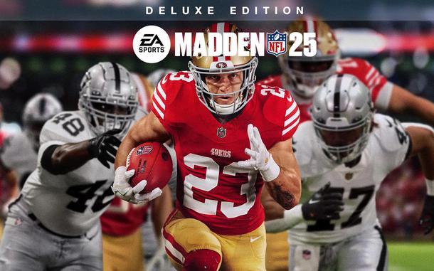   San Francisco 49ers fans should be happy — or maybe unhappy — to see running back Christian McCaffrey as the cover athlete for Madden NFL 25. It depends on whether they believe in the Madden curse. 