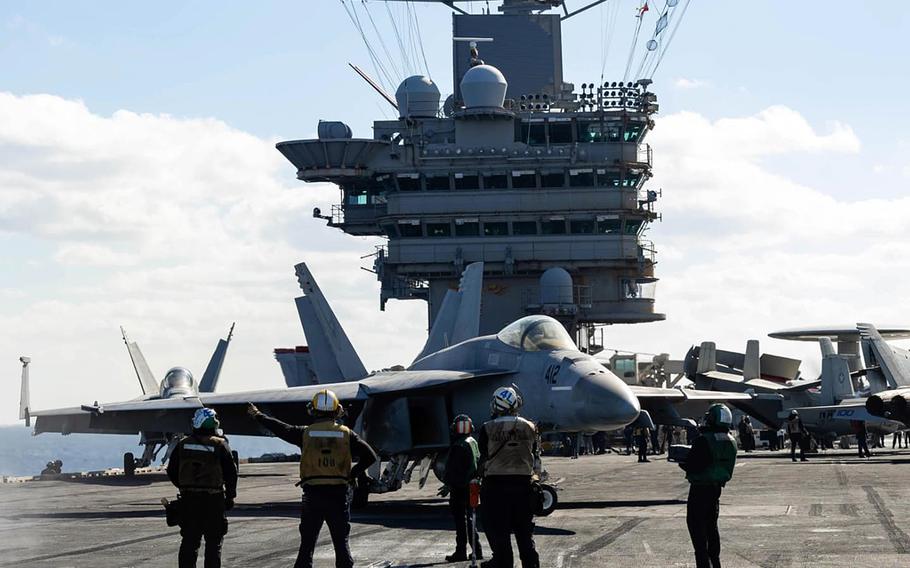 USS Harry S. Truman conducts routine flight operations 