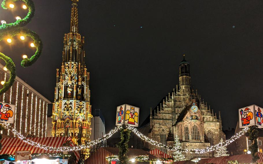 The Christmas market in Nuremberg Germany, is one of the many to which outdoor recreation organizations have trips planned.