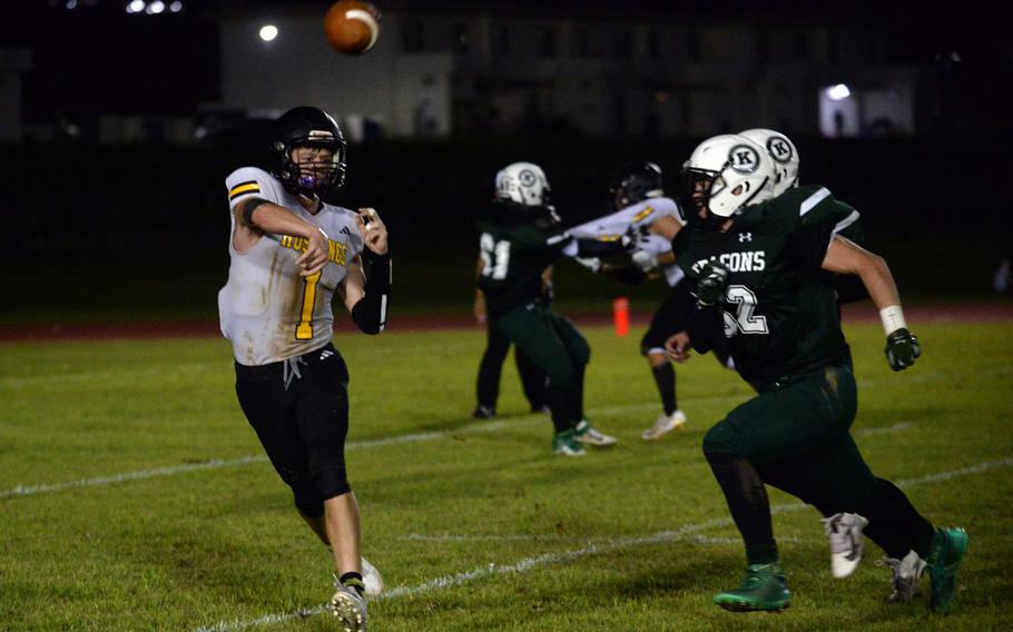 Isreal Rodriguez accounted for 140 yards total offense and both ASIJ touchdowns.