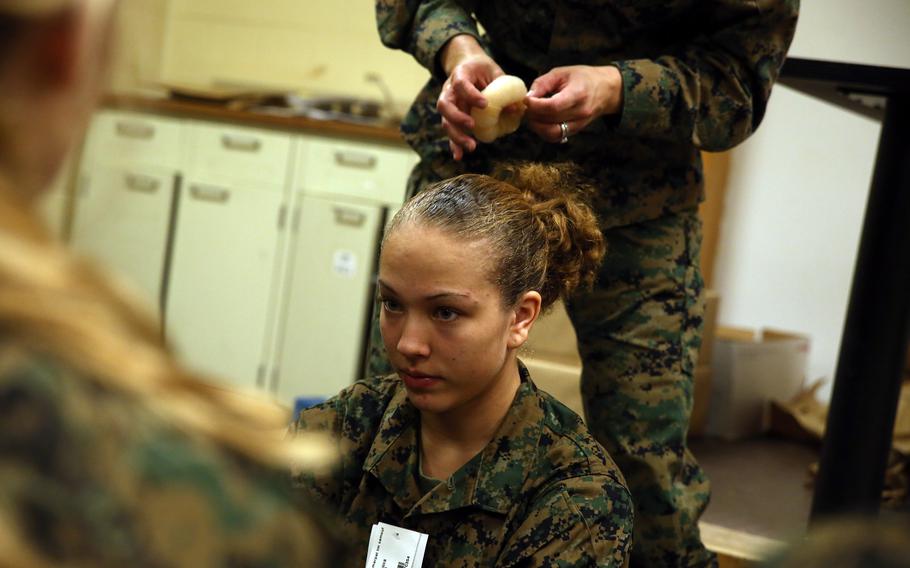 Female Hair Regulations Marines