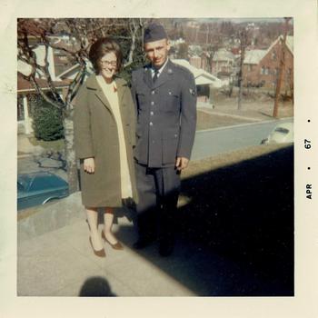 Bradford Blodgett received compensation from the Department of Veterans Affairs related to his diagnosis of advanced-stage multiple myeloma related to military service during the Vietnam War. Blodgett began receiving benefits under the PACT Act after filing for benefits in 2022. He is shown here in 1967 with his wife, Anne Blodgett.
