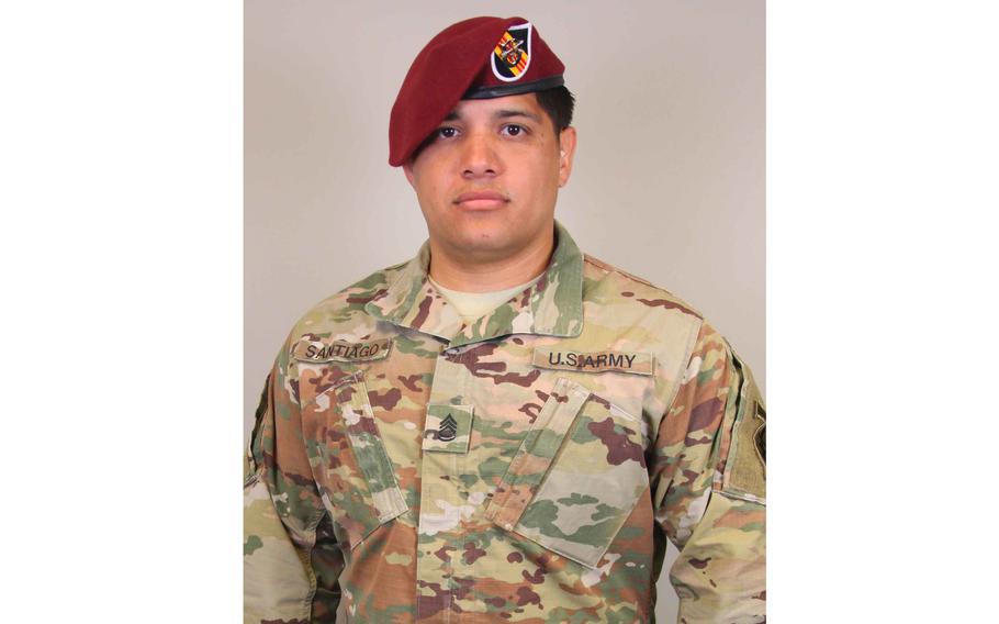Sgt. 1st Class Joseph Santiago, a 5th Special Forces Group soldier based out of Fort Campbell, Ky., will serve a life sentence in prison after being convicted of murdering his pregnant wife and harming the couple’s unborn child, according to 1st Special Forces Command.