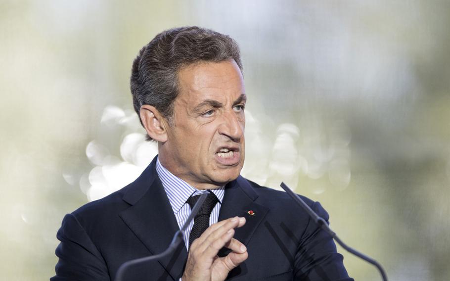 Former French President Nicolas Sarkozy.