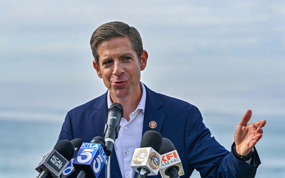 U.S. Rep. Mike Levin, a Democrat from San Juan Capistrano, California, said he thinks President Joe Biden should give up his bid for re-election. 