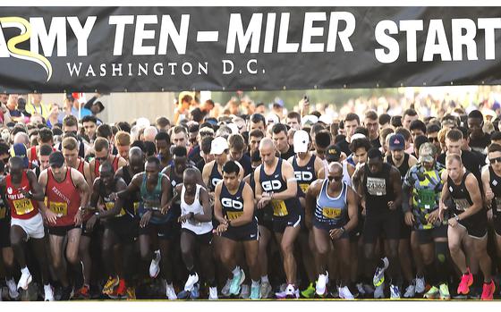 The 40th Army Ten Miler, October 13, 2024 in Arlington, Va. and Washington, D.C.