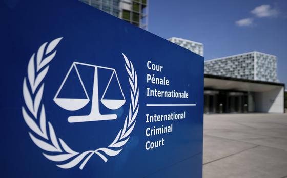 FILE - A view of the International Criminal Court in The Hague, Netherlands, Wednesday, June 26, 2024.  (AP Photo/Peter Dejong, File)