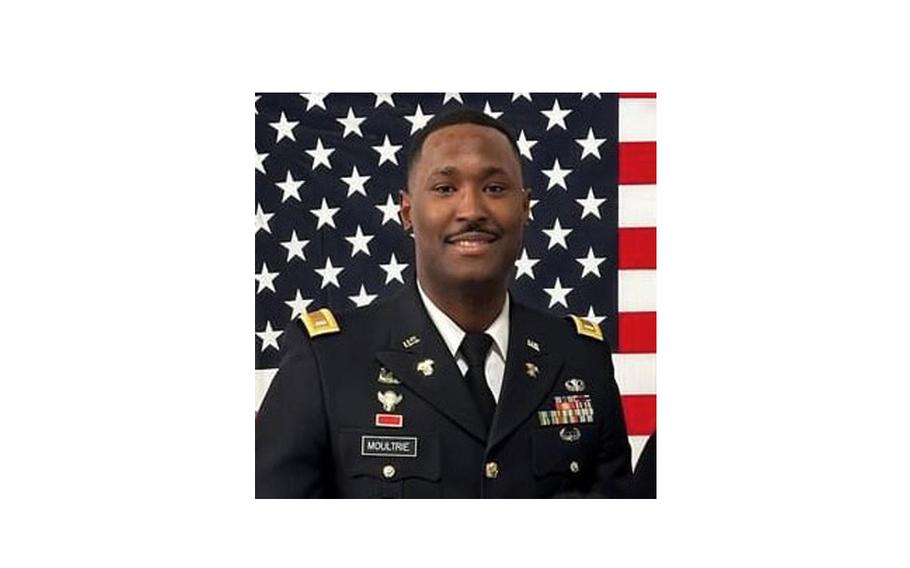 Army First Lt.  Brandon Keyon Moultrie, 28, died May 5, 2024, in Fairbanks, Alaska, after being shot outside a bar the day before.