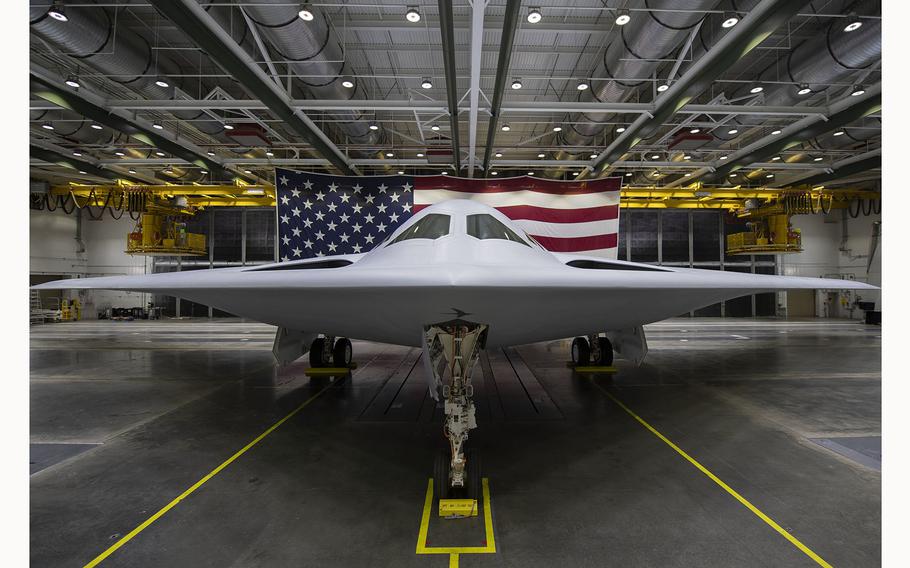 The B-21 Raider was unveiled to the public at a ceremony Dec. 2, 2022, in Palmdale, Calif.