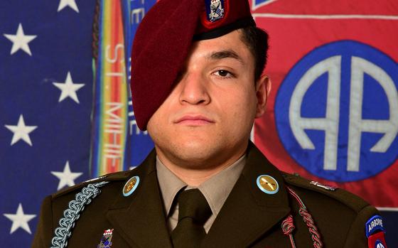 Pfc. Matthew Perez, a paratrooper with 3rd Brigade Combat Team, 82nd Airborne Division, died Sept. 13, 2024, from injuries he suffered at the Joint Readiness Training Center at Fort Johnson, La.