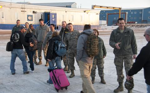 From the archives 2015 At Thule Air Base in Greenland vigilance