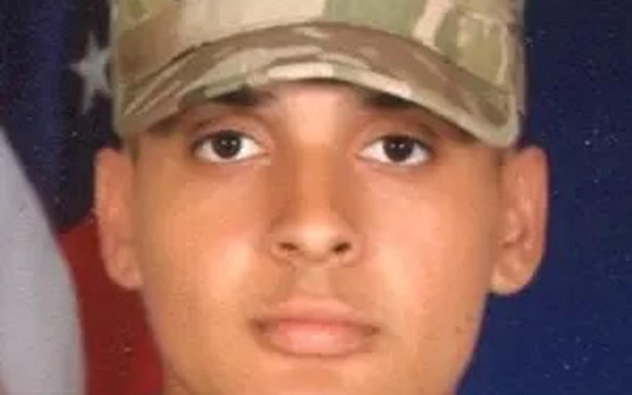 A photo of Pfc. Ivan F. Rios Segui.